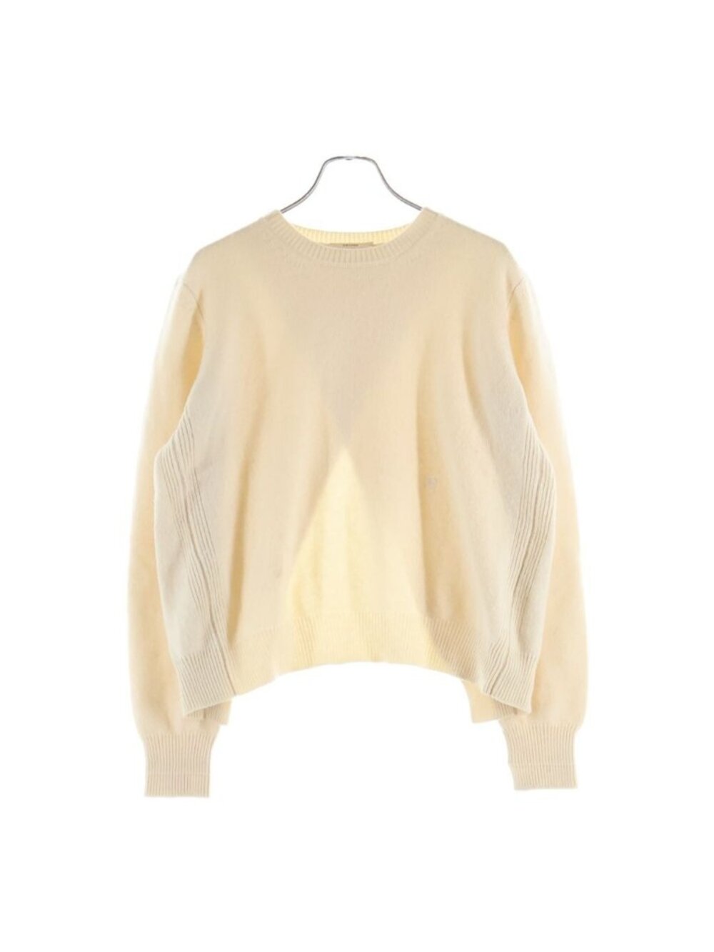Celine Macadam Cashmere Poncho Sweater Phoebe Philo Era Crew Neck Knit Beige - Picture 1 of 8
